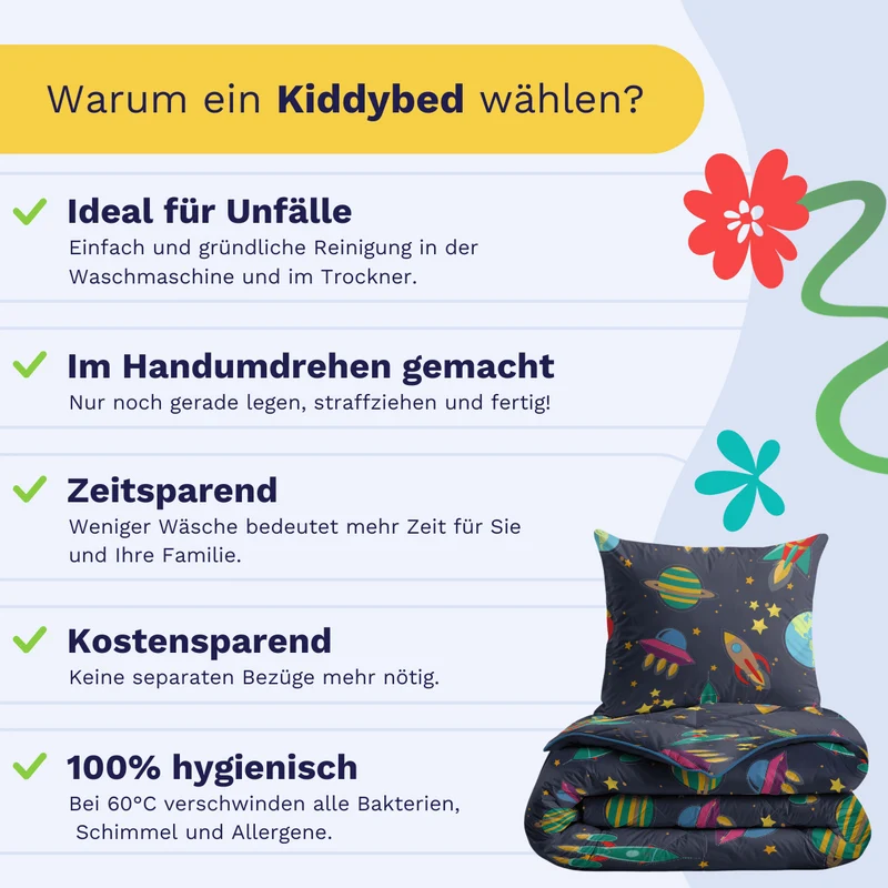 Zelesta Comfort Kids Bettdecke - Space Dream
