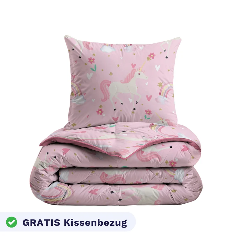 Zelesta Comfort Kids Bettdecke - Rainbow Unicorn