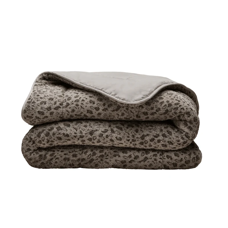 Zelesta Special Teddy Panther Bettdecke - Taupe