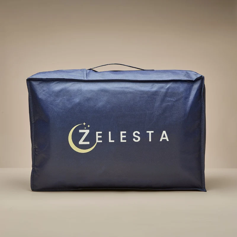 Zelesta Special Teddy Groove Bettdecke - Grau