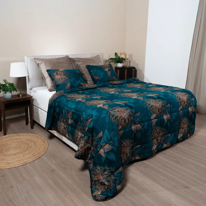 Zelesta Comfort Design Bettdecke - Königliche Blumen