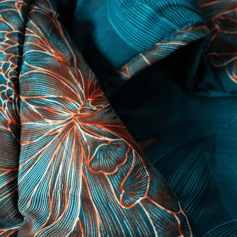 Zelesta Comfort Design Bettdecke - Königliche Blumen