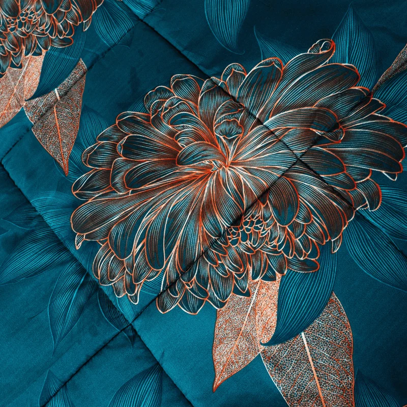 Zelesta Comfort Design Bettdecke - Königliche Blumen