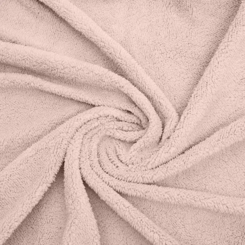 Zelesta Teddy Kissenbezüge Set von 2 - Rosa