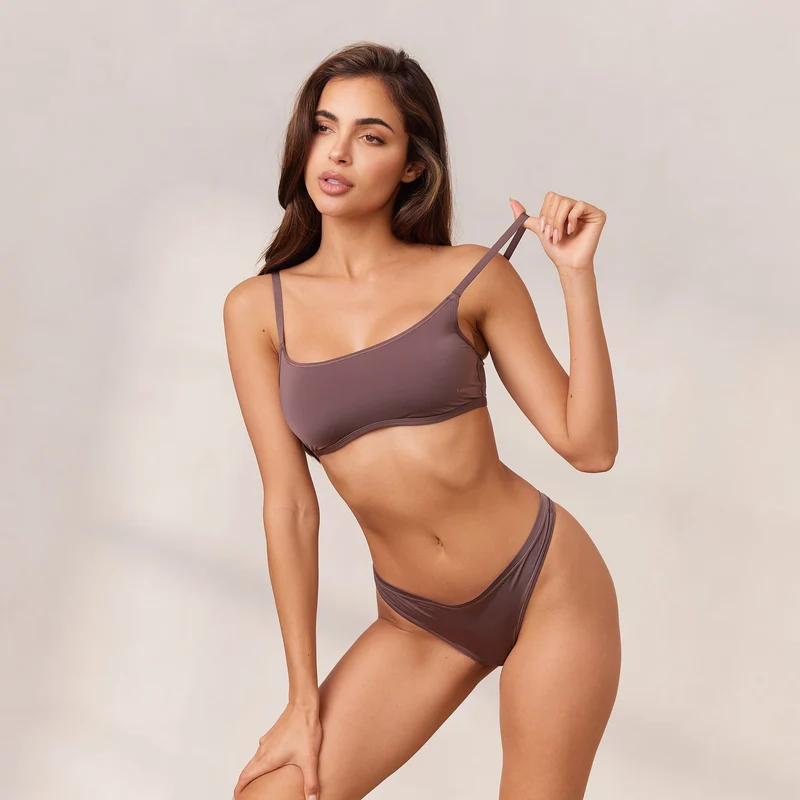 Barely There Bralette - Paarsbruin
