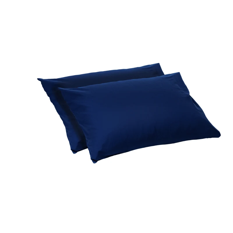 Zelesta Wonderbed Kissenbezüge Set von 2 - Navy