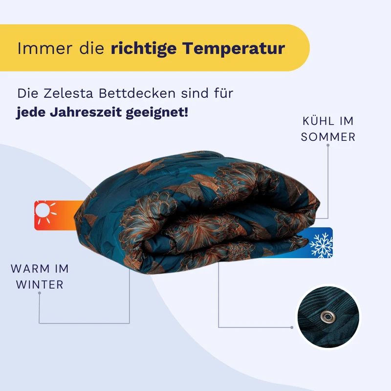 Zelesta Wonderbed 4-Jahreszeiten double - Royal Flowers