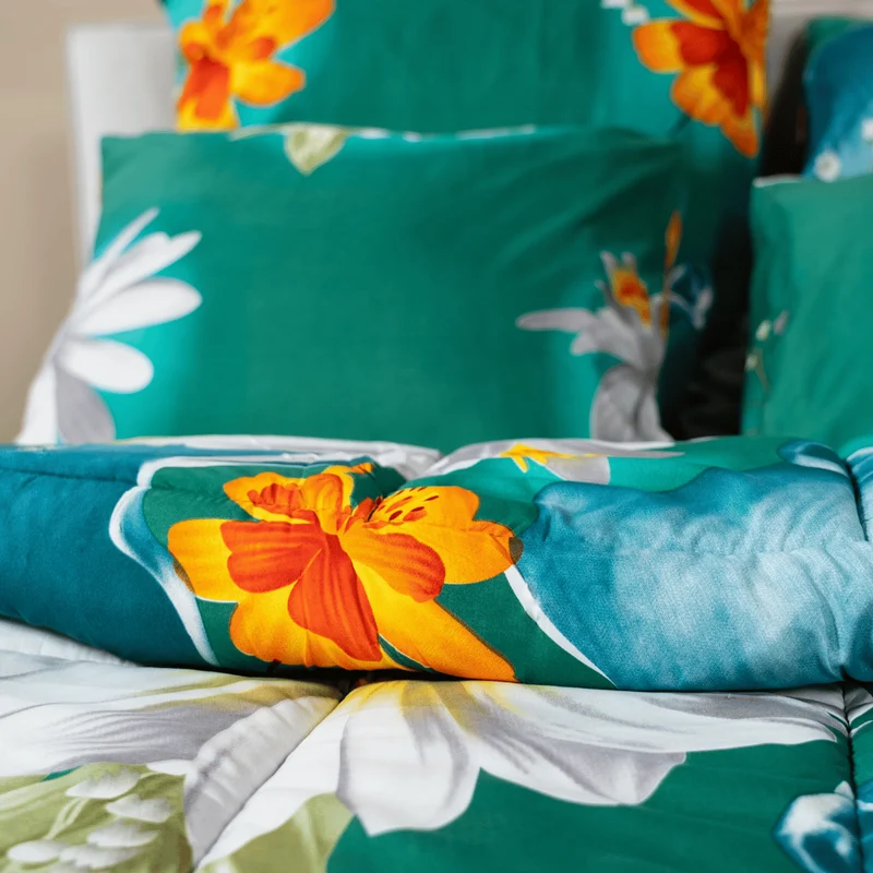 Zelesta Comfort Design Bettdecke - Frühlingsblumen
