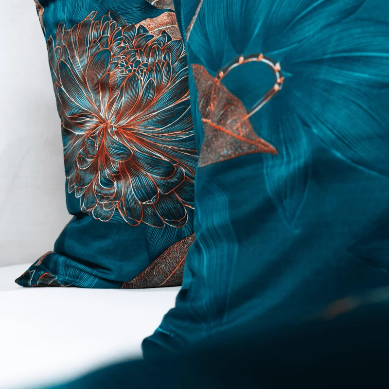 Zelesta Comfort Design Kissenbezüge Set von 2 - Royal Flowers