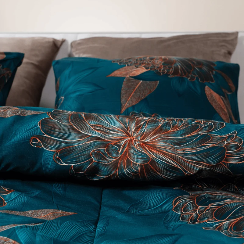 Zelesta Comfort Design Kissenbezüge Set von 2 - Royal Flowers