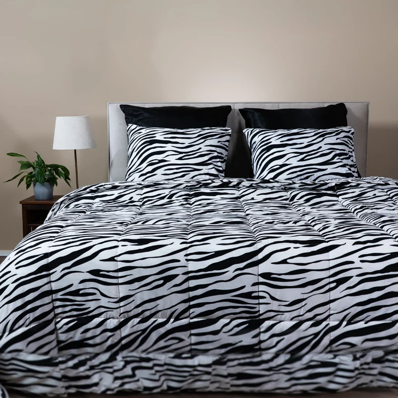 Zelesta Wonderbed 4-Jahreszeiten double - Zebra Skin
