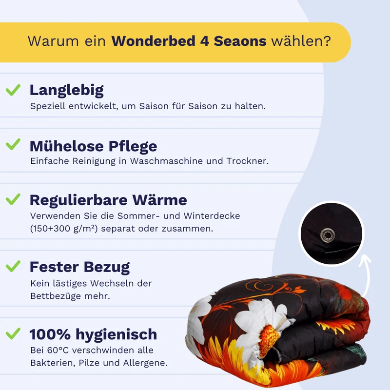 Zelesta Wonderbed 4-Jahreszeiten double - Summer Flowers