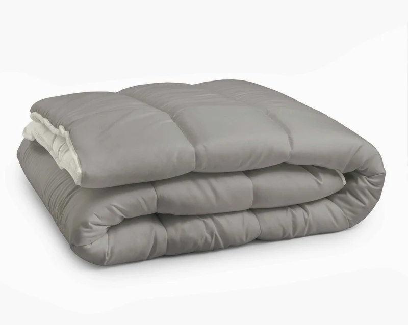 Zelesta Royalbed - Zartes Grau & Creme