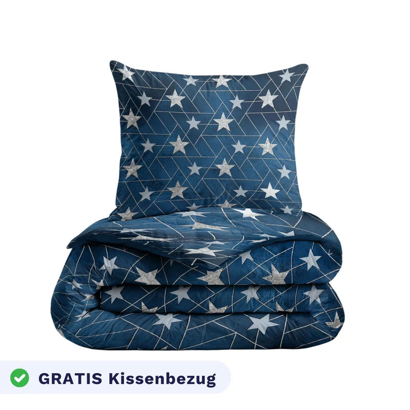 Zelesta Comfort Kids Bettdecke - Silver Stars