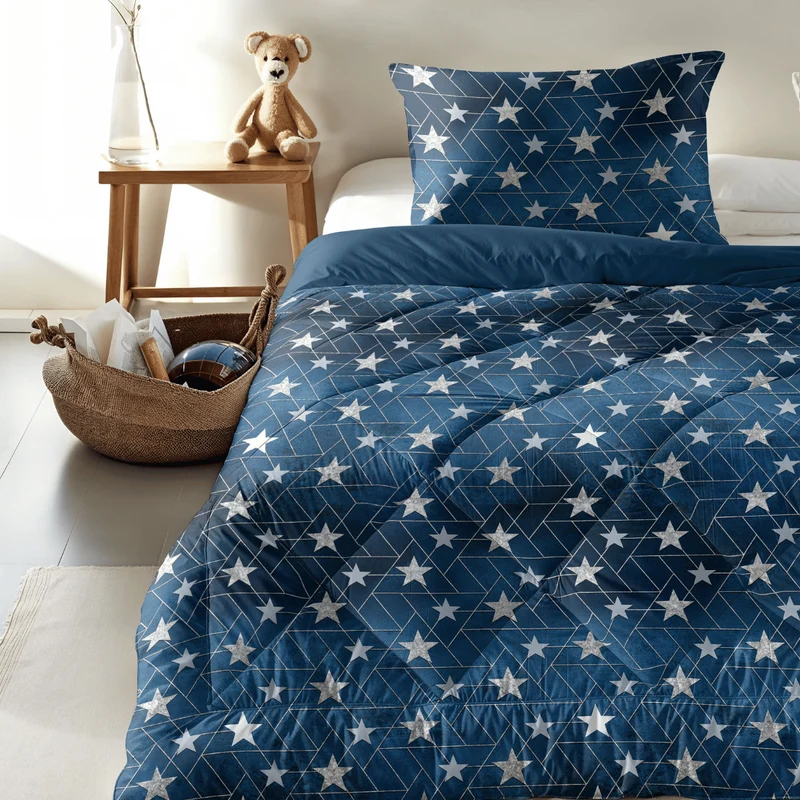 Zelesta Comfort Kids Bettdecke - Silver Stars