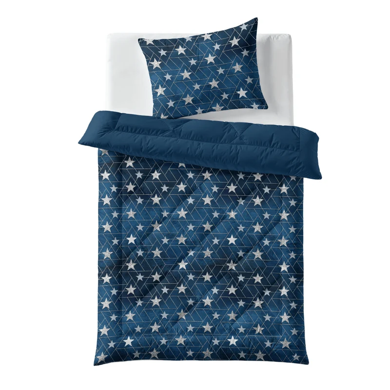 Zelesta Comfort Kids Bettdecke - Silver Stars
