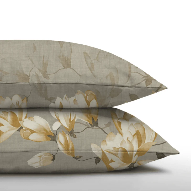 Zelesta Everyday Design Kissenbezüge Set von 2 - White Blossom