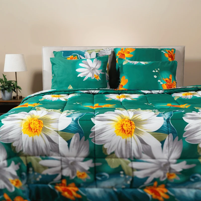 Zelesta Comfort Design Bettdecke - Frühlingsblumen