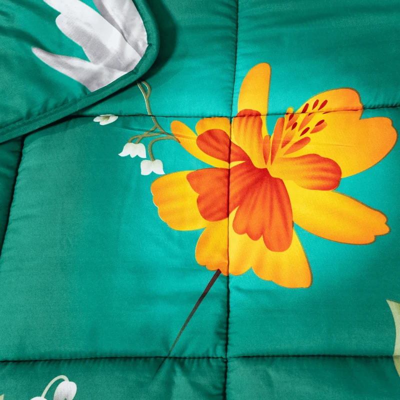 Zelesta Comfort Design Bettdecke - Frühlingsblumen
