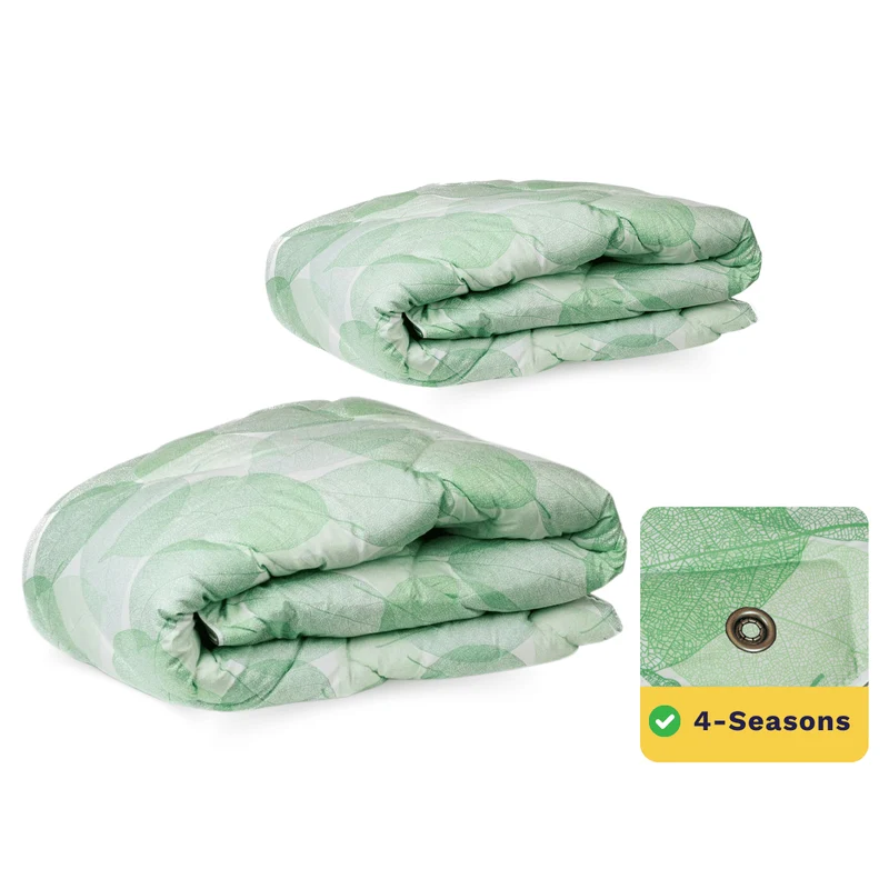 Zelesta Wonderbed 4-Jahreszeiten double - Fresh Leaf
