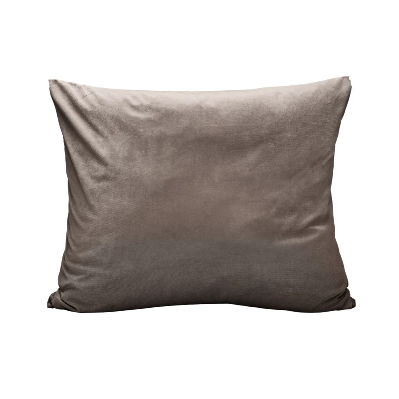 Zelesta Velvetbed Kissenbezüge Set von 2 - Taupe
