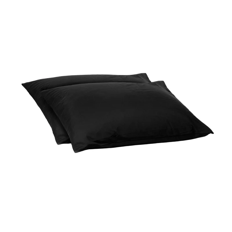 Zelesta Wonderbed Kissenbezüge Set von 2 - Black