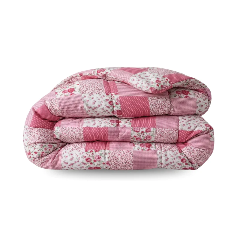 Zelesta Comfort Design Sommerbettdecke - Patchwork pink