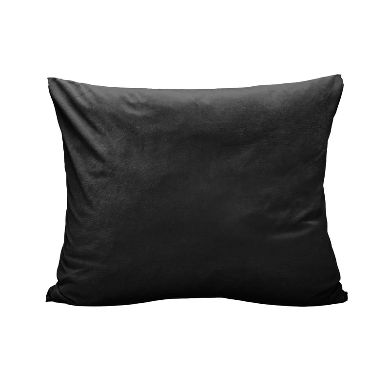 Zelesta Velvetbed Kissenbezüge Set von 2 - Schwarz