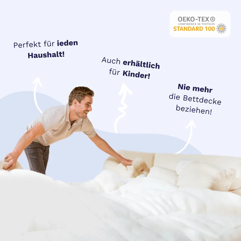 Zelesta Comfort Design Bettdecke - Jaguarfell
