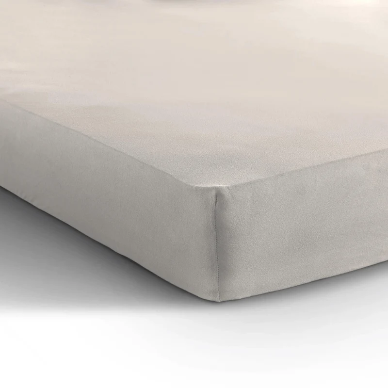 Spannbetttuch Single Jersey Creme