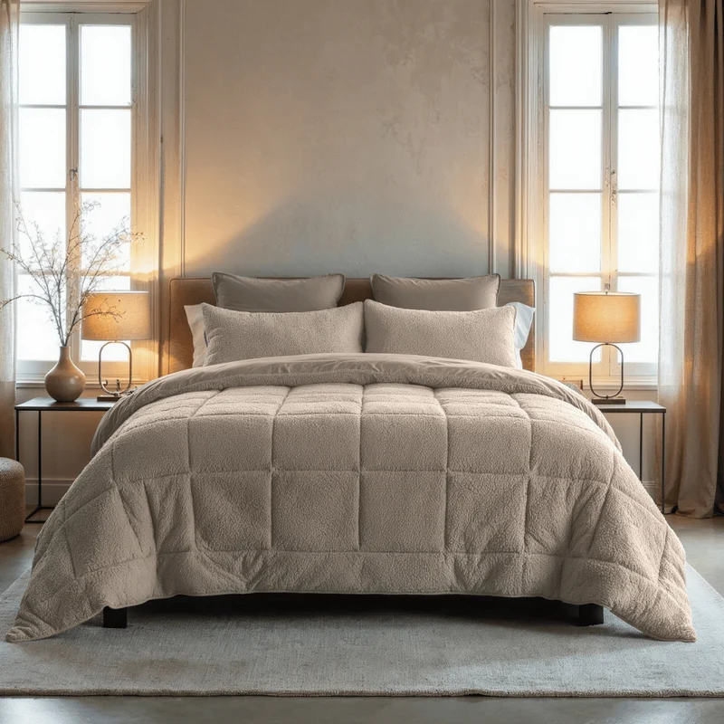 Zelesta Special Teddy Original Bettdecke - Taupe