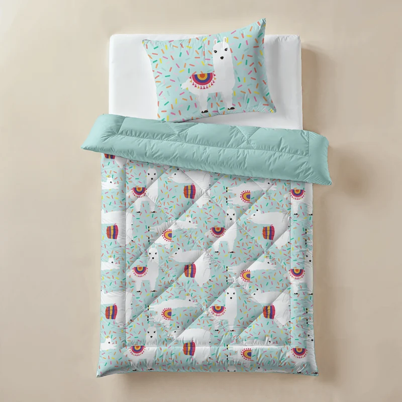 Zelesta Comfort Kids Bettdecke - Party Lama