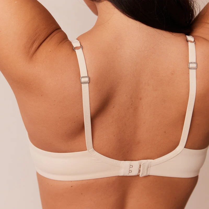 Classic Plunge T-shirt BH - Latte