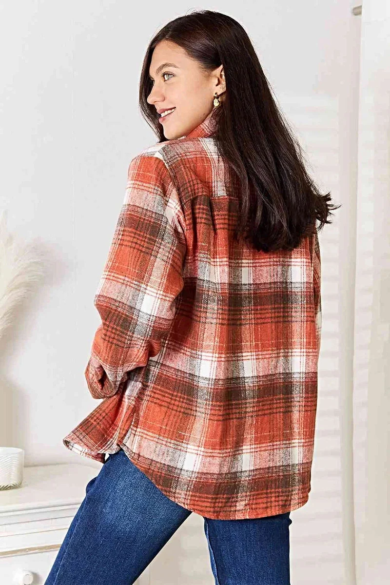 Geruite blouse met kraag voor dames - Tijdloze klassieke stijl met lange mouwen - Veelzijdig kledingstuk dat niet mag ontbreken in je garderobe