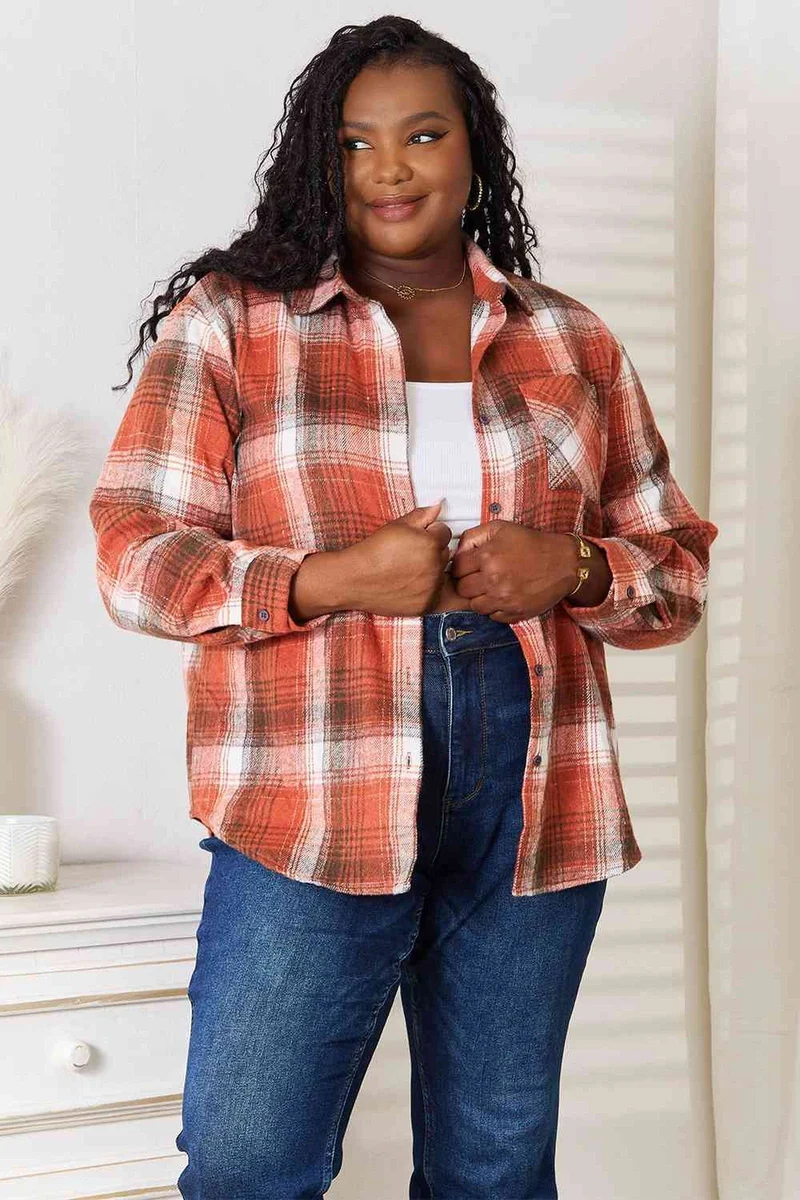 Geruite blouse met kraag voor dames - Tijdloze klassieke stijl met lange mouwen - Veelzijdig kledingstuk dat niet mag ontbreken in je garderobe