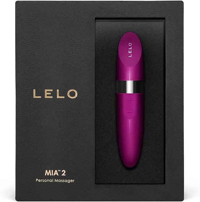 LELO Mia 2 Lipstick Vibrator - Discreet Dieproze Persoonlijke Massager, Waterdicht & USB Oplaadbaar
