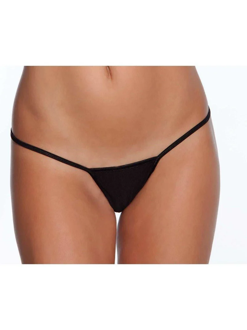 Coquette Low Rise G-string in Lycra - Verkrijgbaar in rood, zwart, wit en de maten One Size en XL