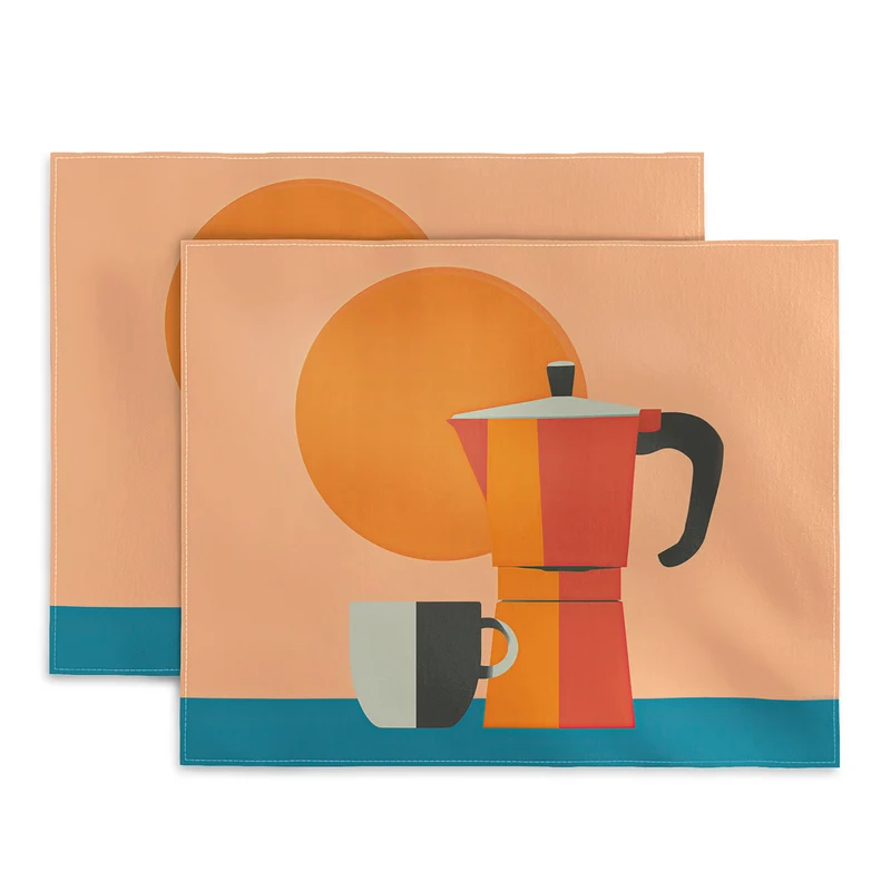 Modern Coffee Vibe Placemat