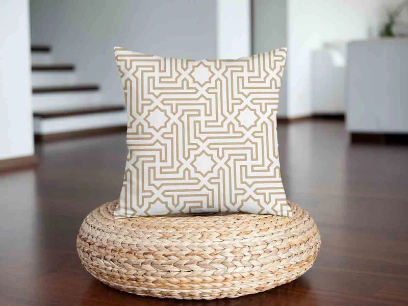 Gesundheitskissen Beige mit Formen