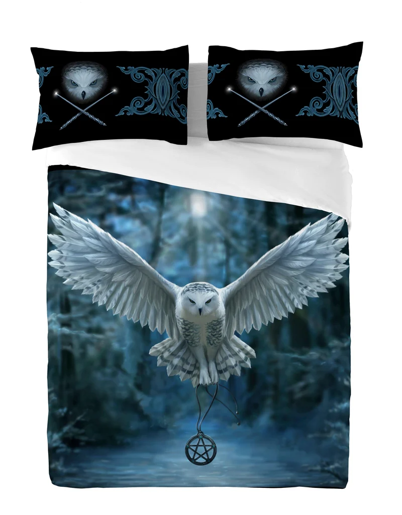 Gothic Bedroom Decor - Awaken Your Magic - Duvet Set for UK Double / US Twin