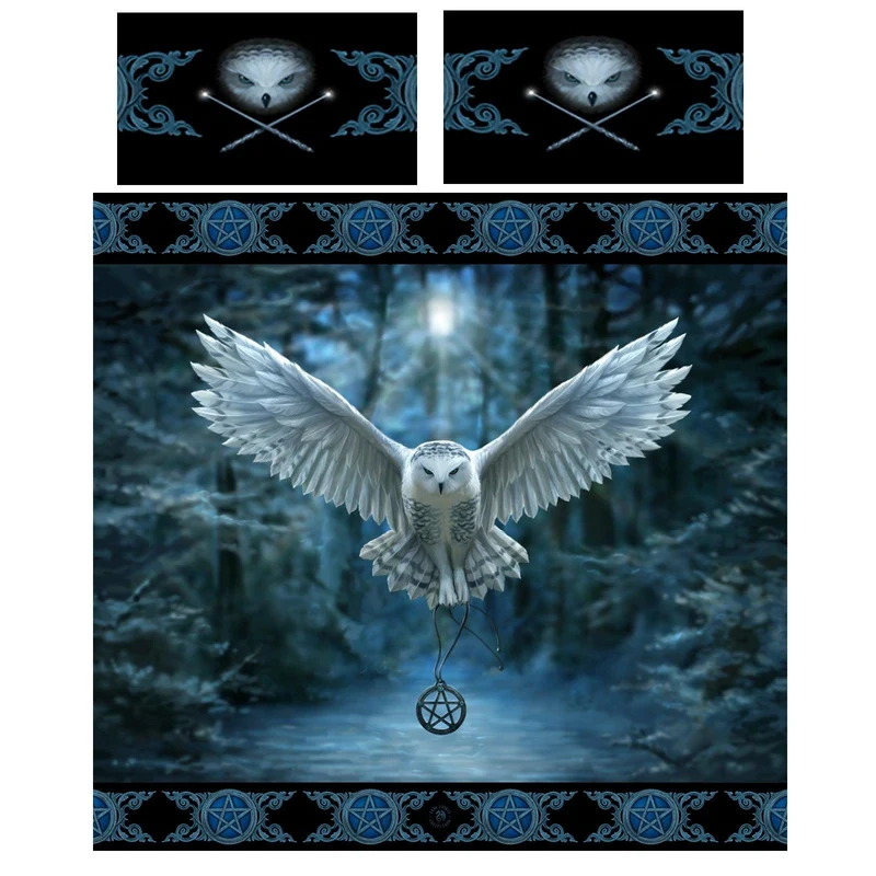 Gothic Bedroom Decor - Awaken Your Magic - Duvet Set for UK Double / US Twin