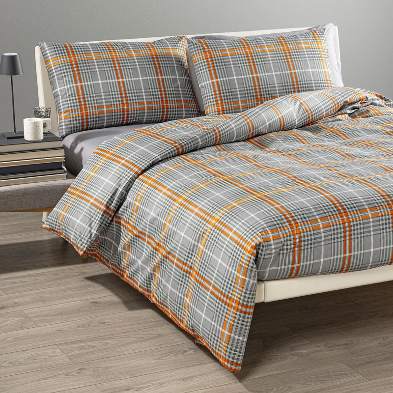 Completo Copripiumino Berry Moderno in Cotone
