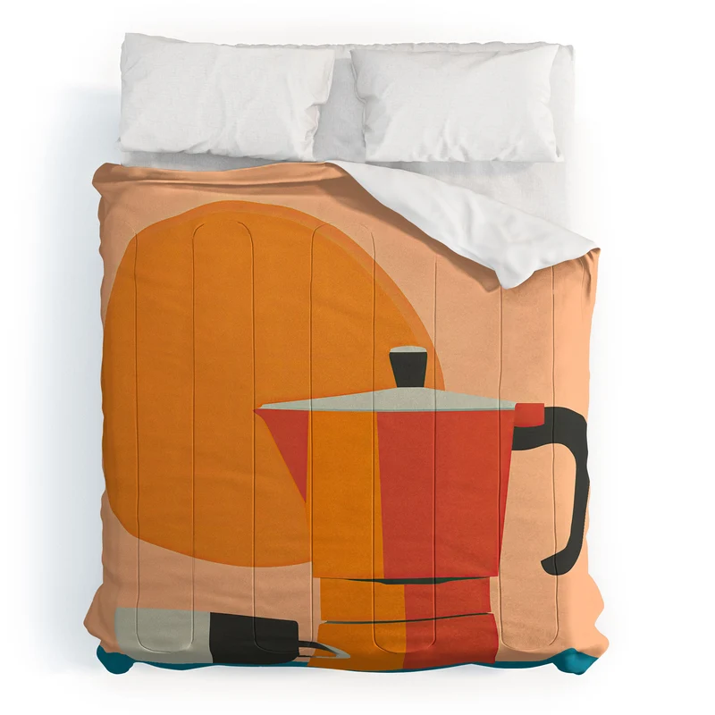 Modern Coffee Vibe Comforter