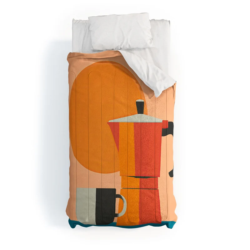 Modern Coffee Vibe Comforter