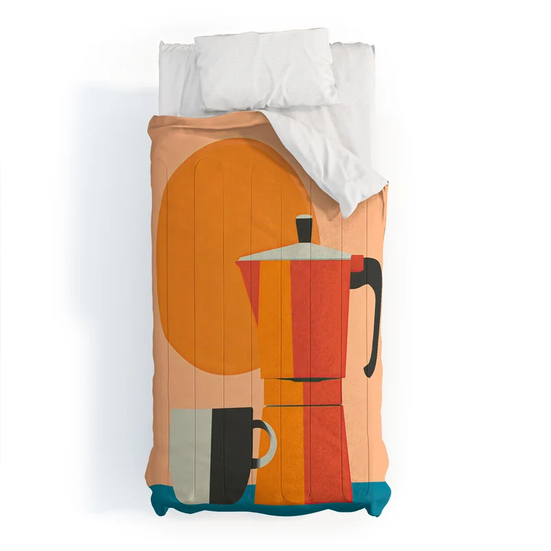 Modern Coffee Vibe Comforter