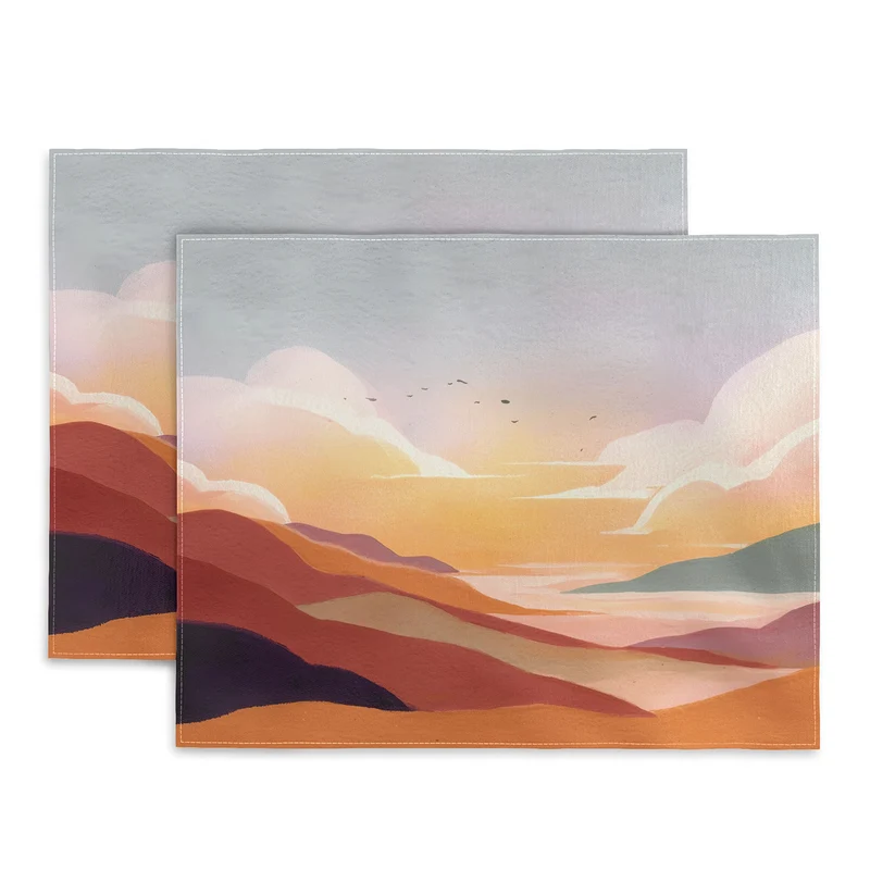 Golden Sunset Placemat