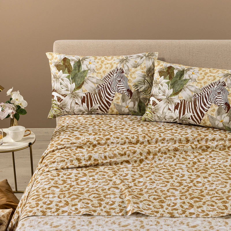Completo Lenzuola Jungle in Cotone