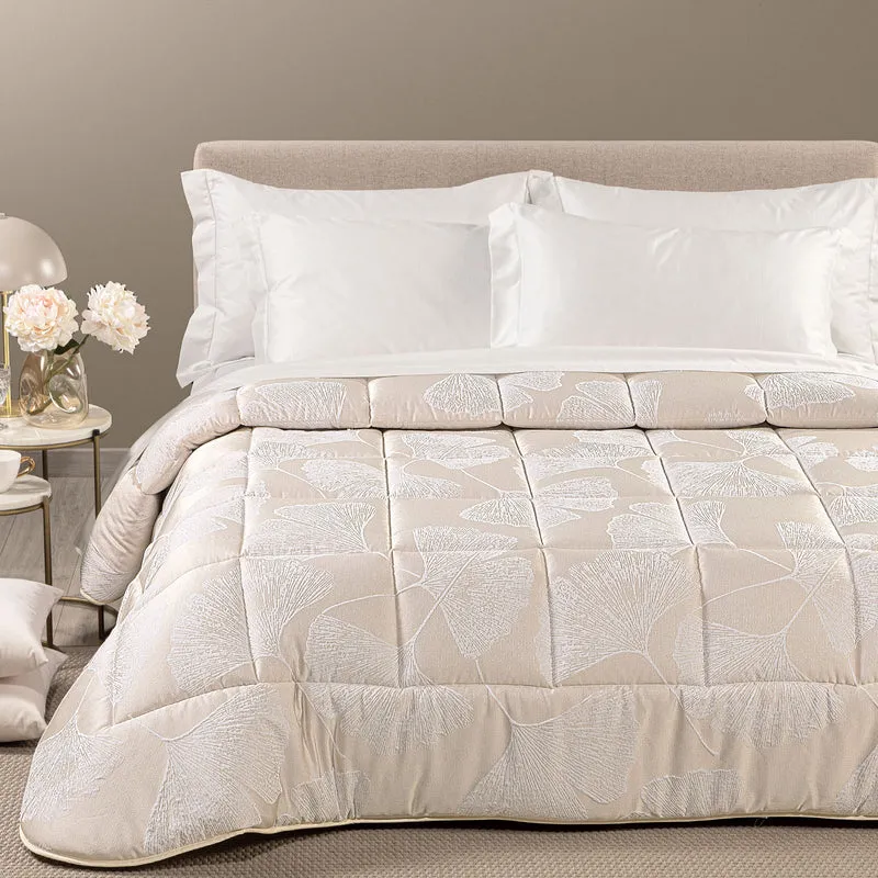 Trapunta agatha Floreale in Raso Jacquard 300 gr/mq