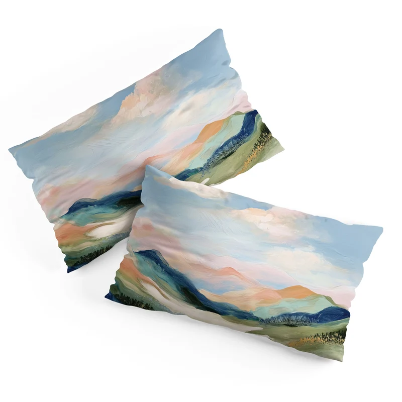 Pastel Hills Pillow Sham