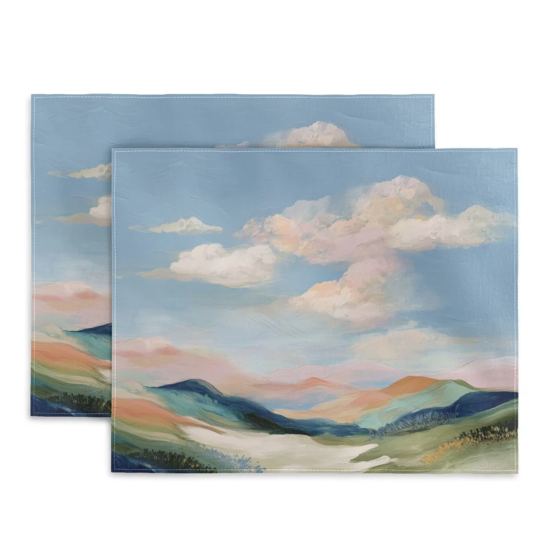 Pastel Hills Placemat